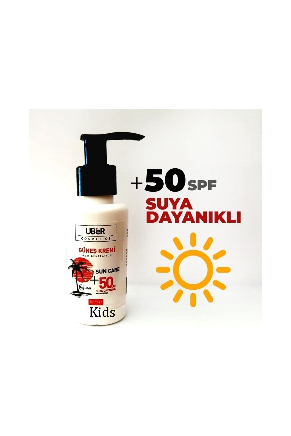 Çocuk Güneş Kremi Spf50 75 ml Pompalı