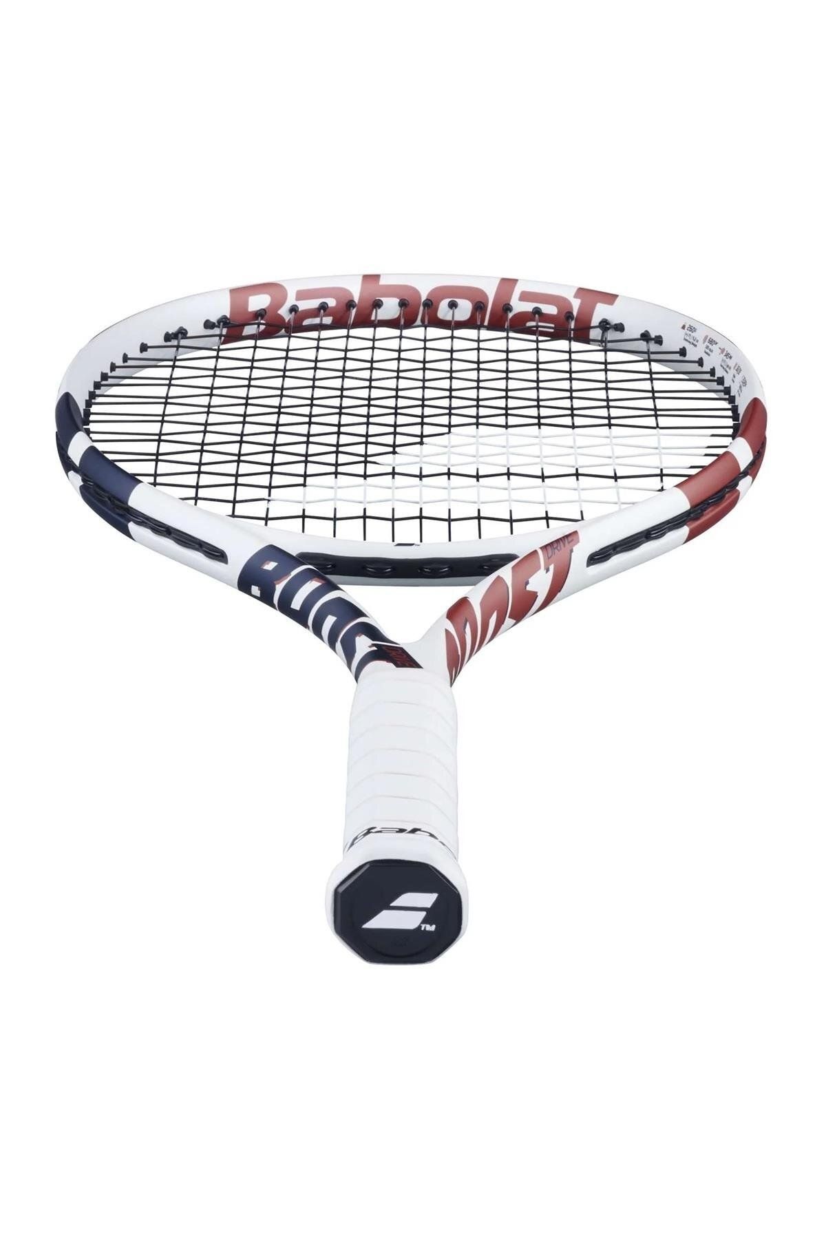 راکت تنیس بزرگسالان BOOST DRIVE سفید 260GR 27 L1 BABOLAT