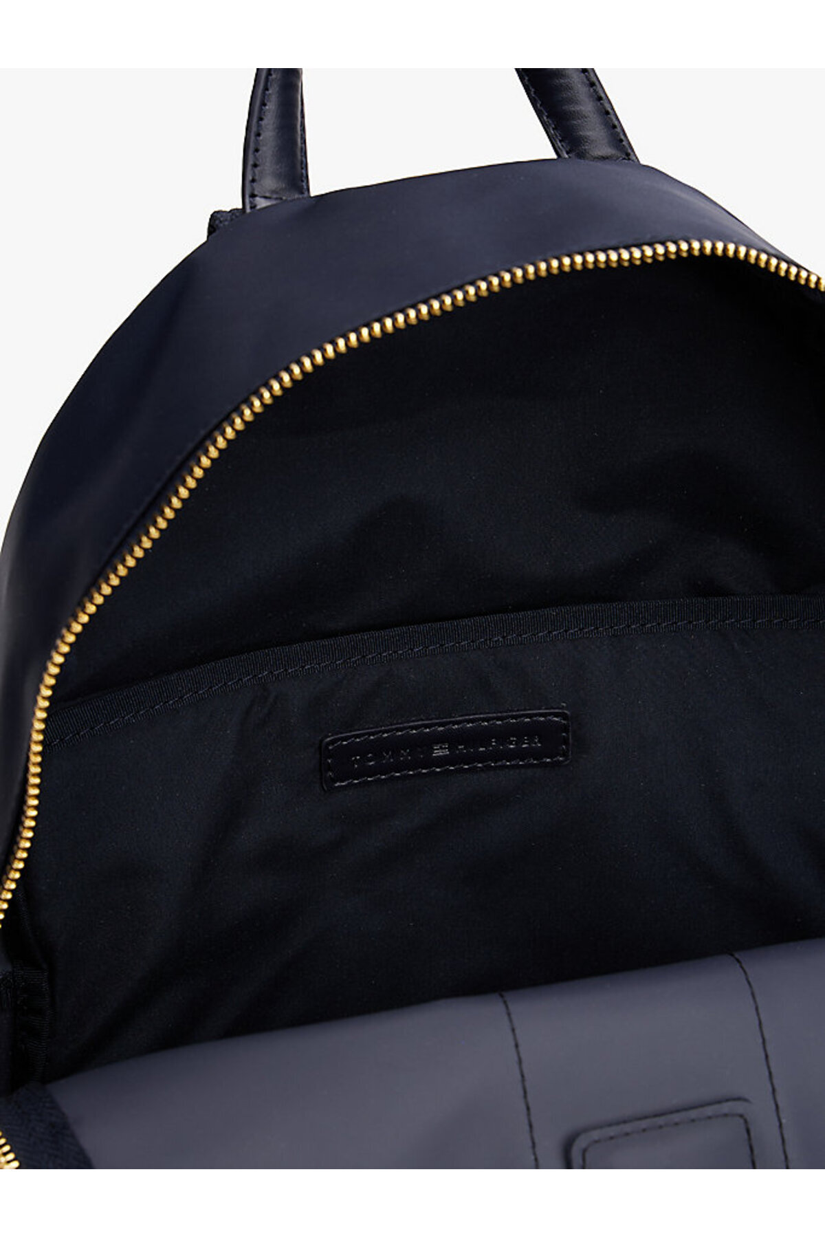 Tommy Hilfiger-Tommy Hilfiger Logo Granatowy damski plecak 4