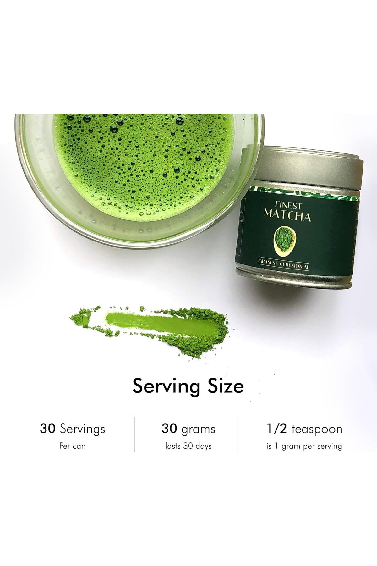 Matcha-Heapwell Superfoods Japanese Green Tea Powder, 50g | Sourced From Shizuoka, Japan 3
