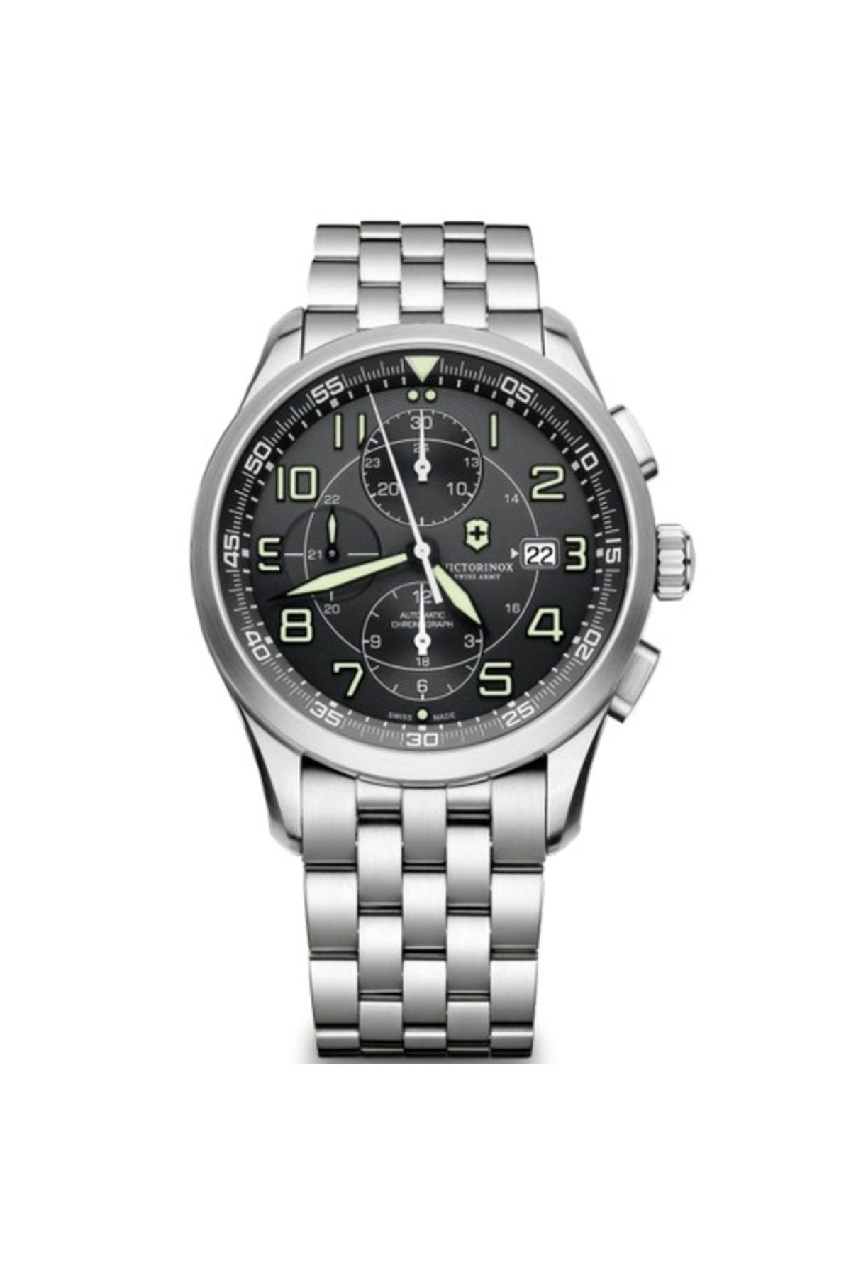 ساعت خاکستری مردانه مچی 241620 اورجینال VICTORINOX