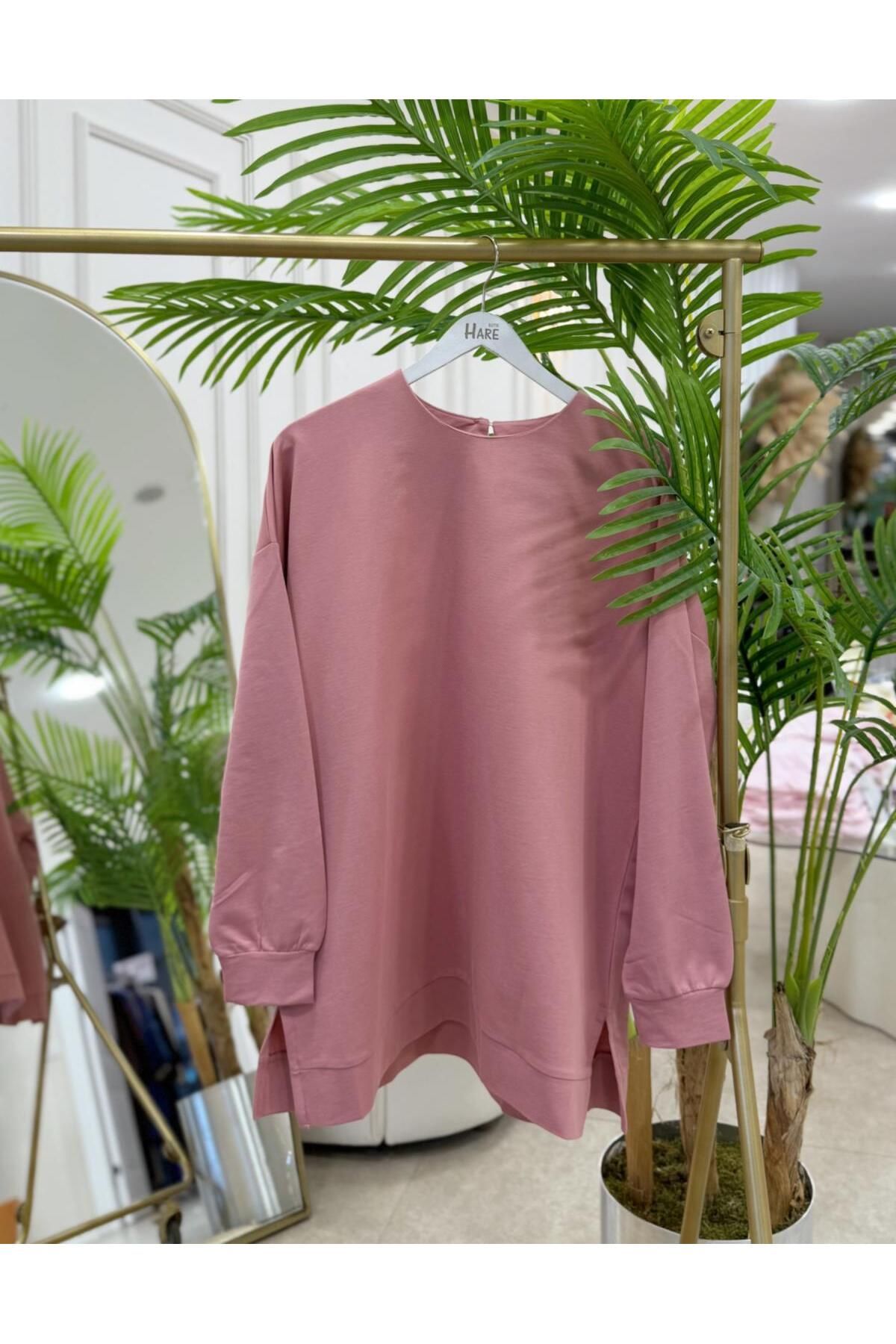 Hare Butik YIRTMAÇLI BASİC SWEAT