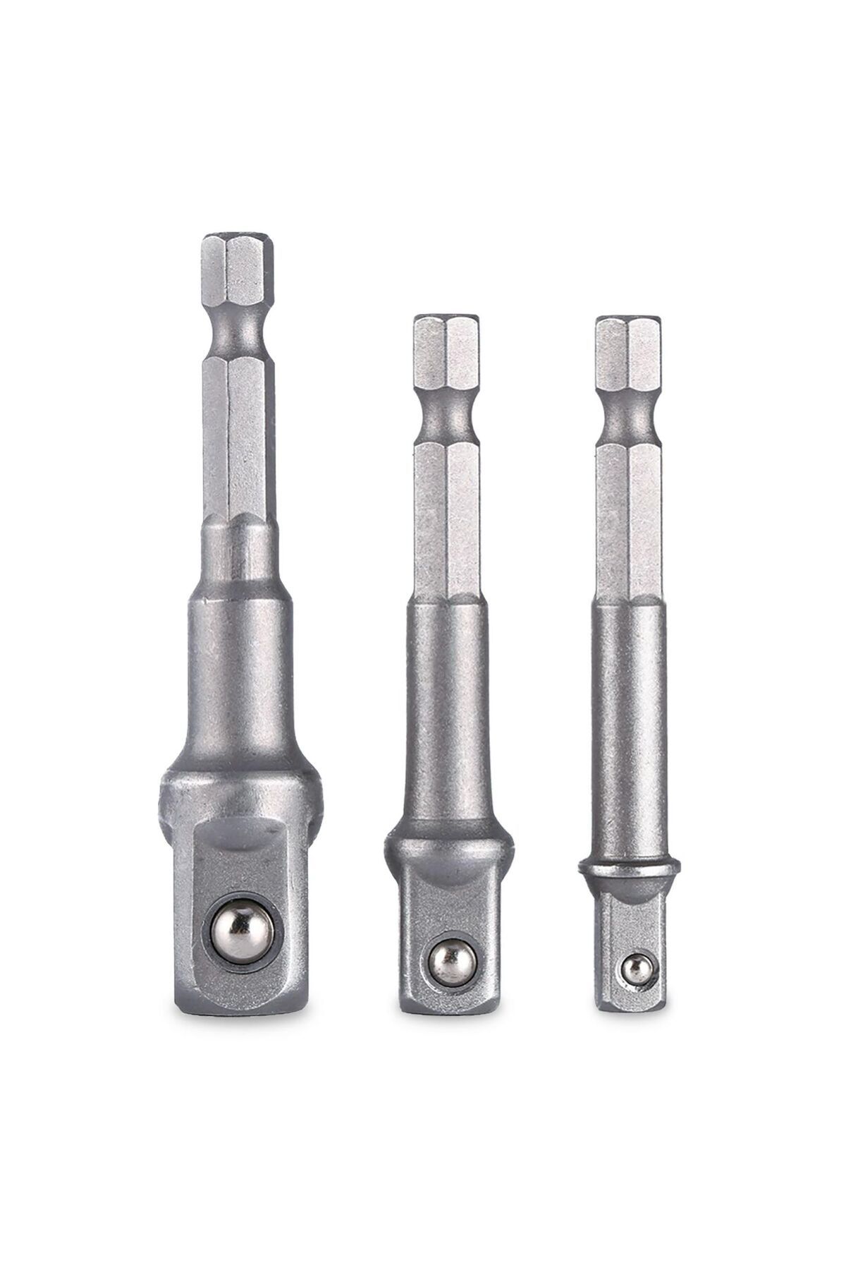 Worldtec-3 Piece Hex Plus Socket Adapter Set 2