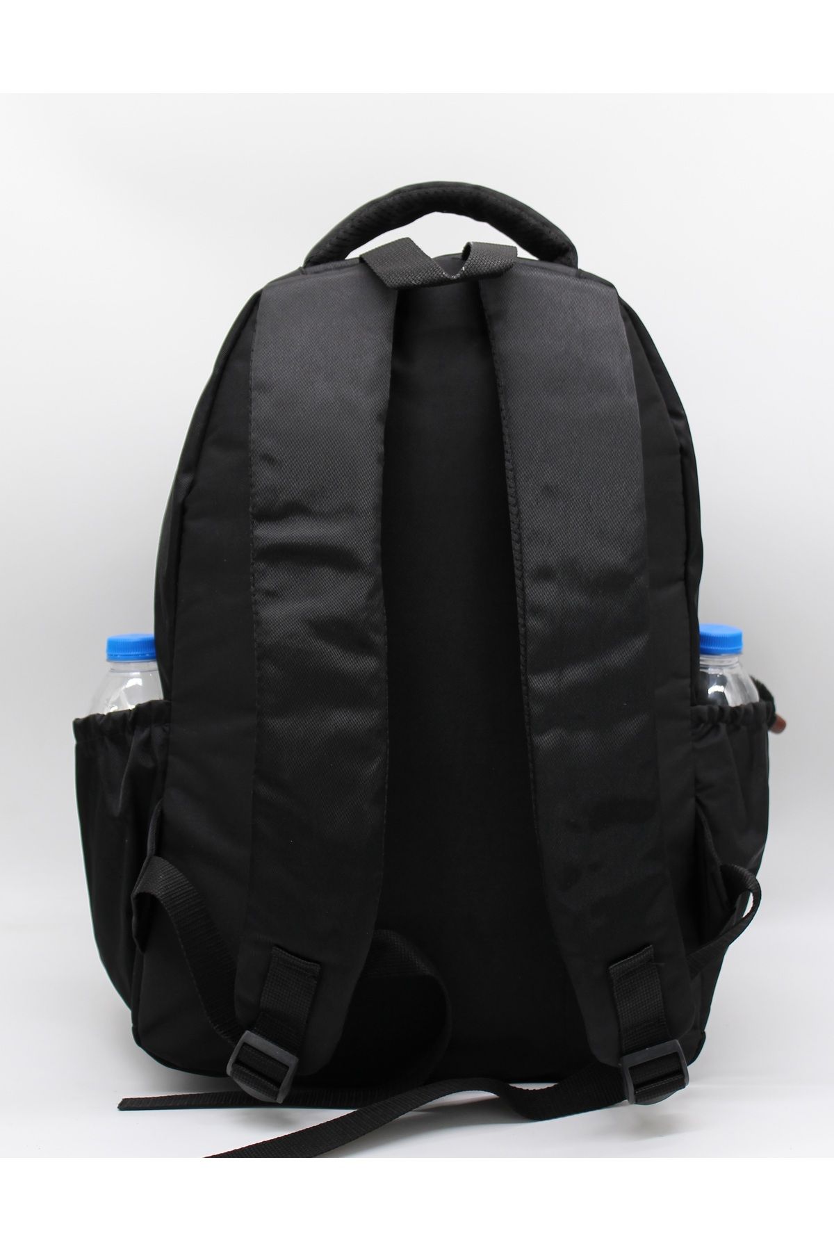 Bevitton-Waterproof Fabric Unixes School Bag - Black 5