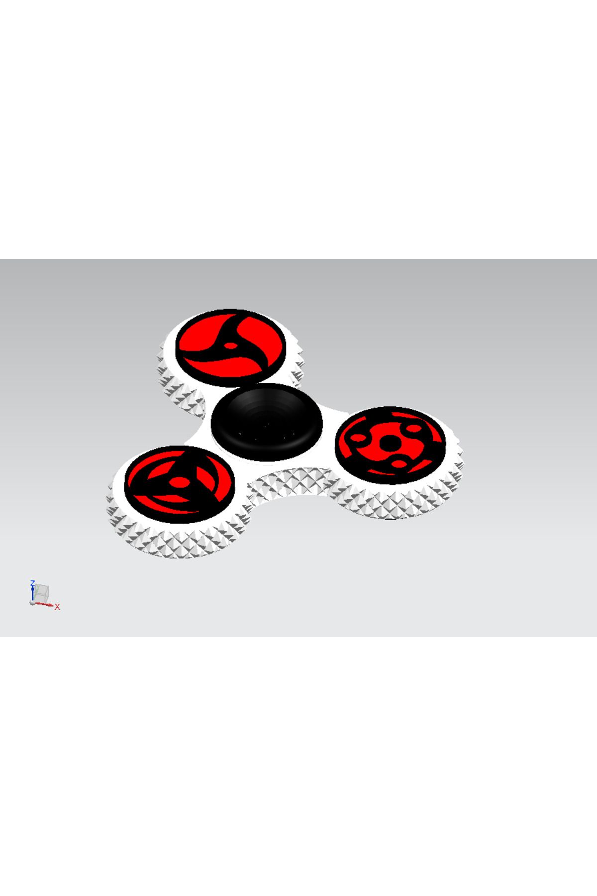 Modelerman Design Sharingan Spinner | Fidget Spinner THN2381750