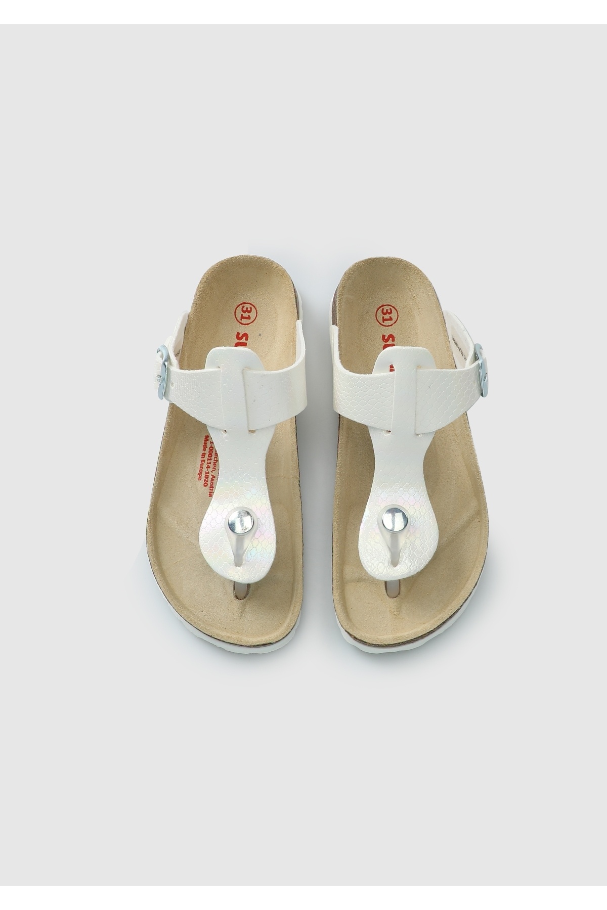Superfit-Girl's White Slippers 4