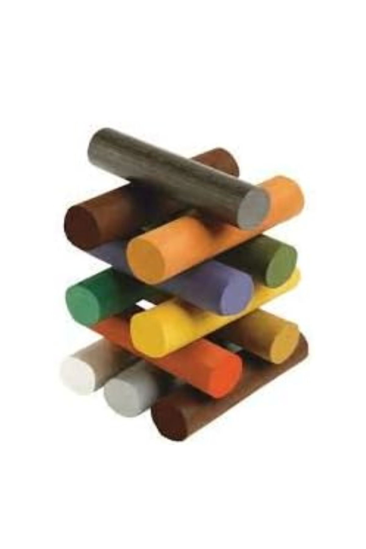 GLANCE-Cretacolor Charcoal Fuser Set 12 Pcs Set 18X80 mm Sketch Set 6