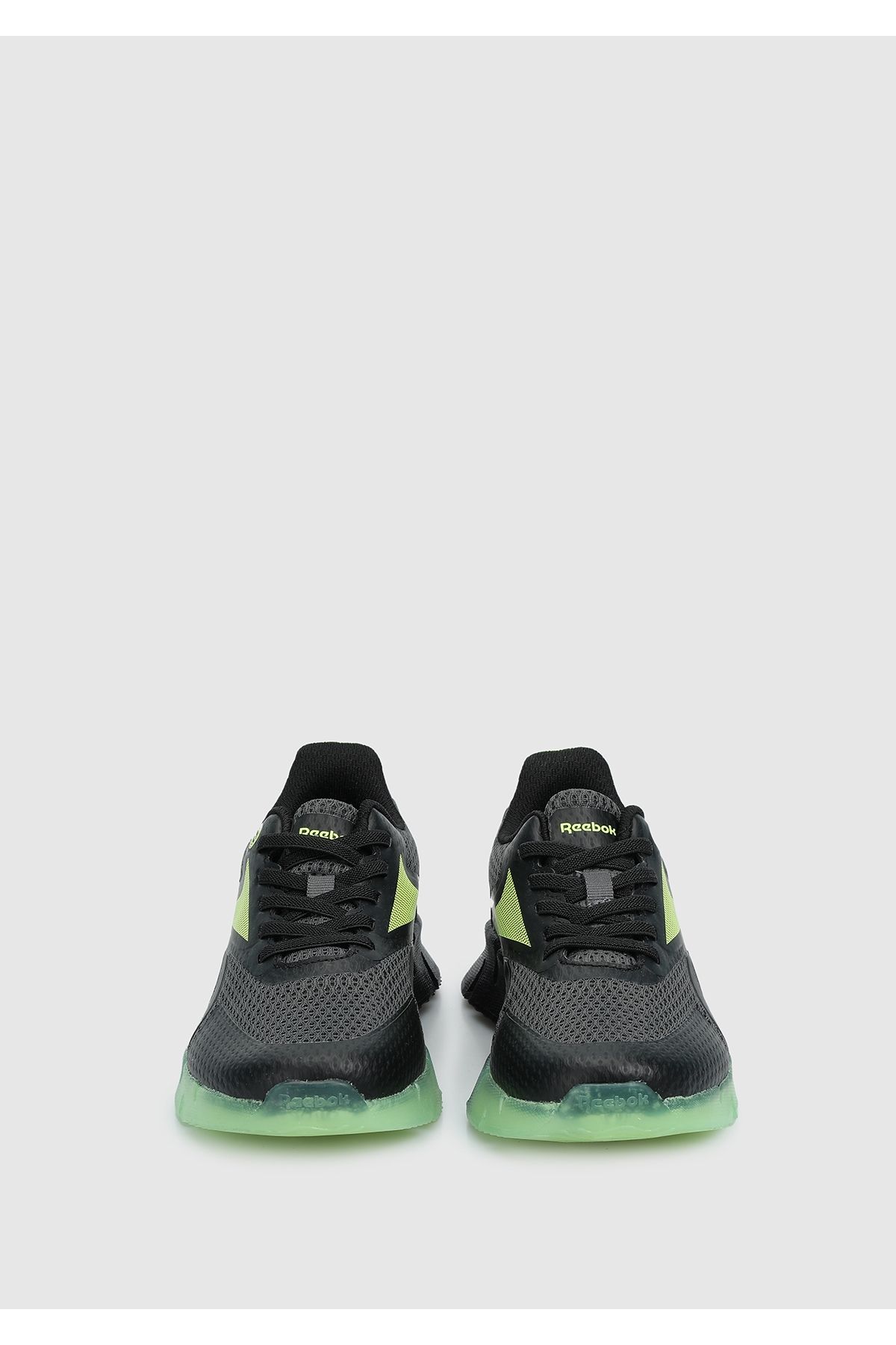 Reebok-Zig N' Glow Black Unisex Elastic Running Shoes - 100201764 3