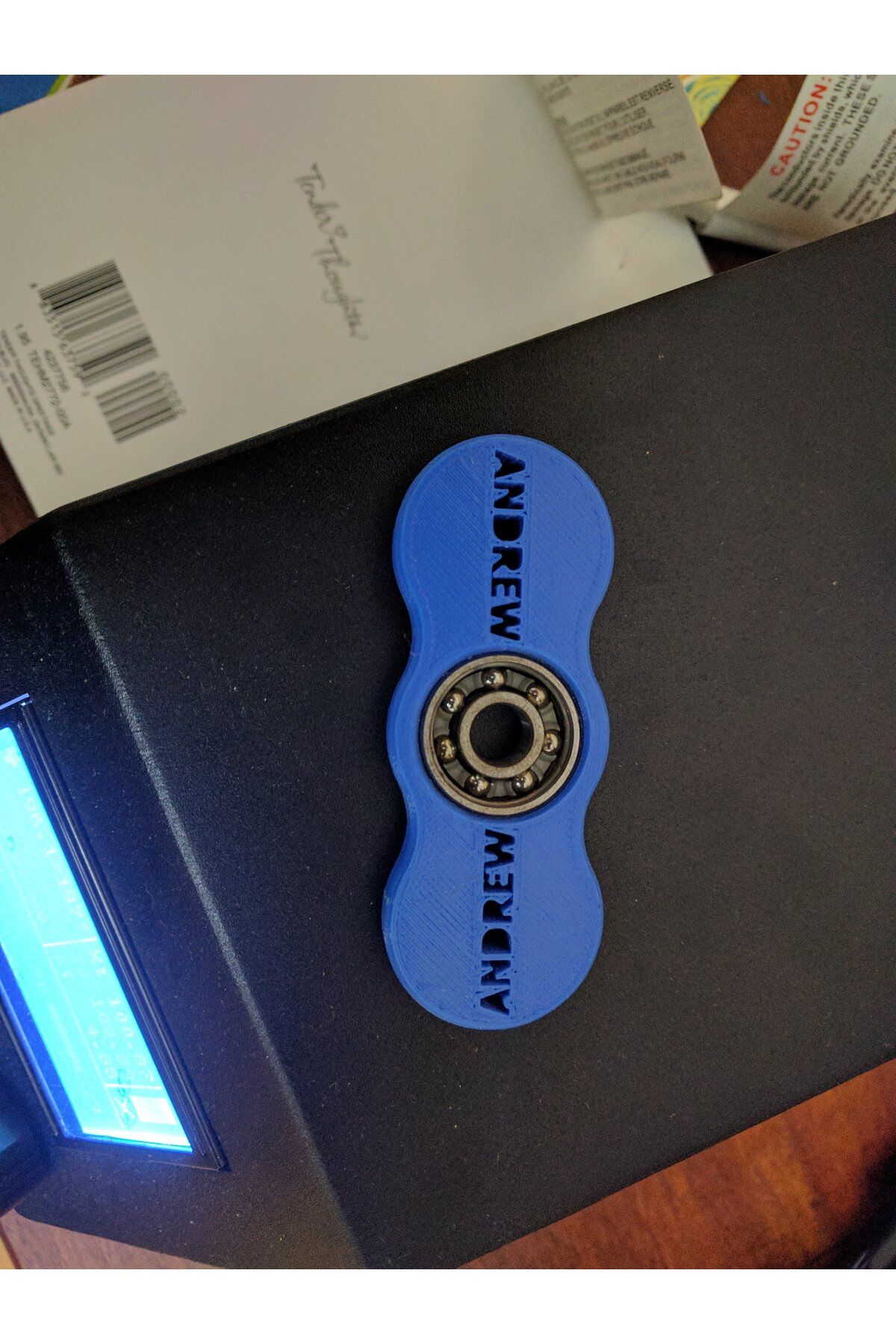 Modelerman Design Özel metin fidget spinner | Fidget Spinner THN2381519