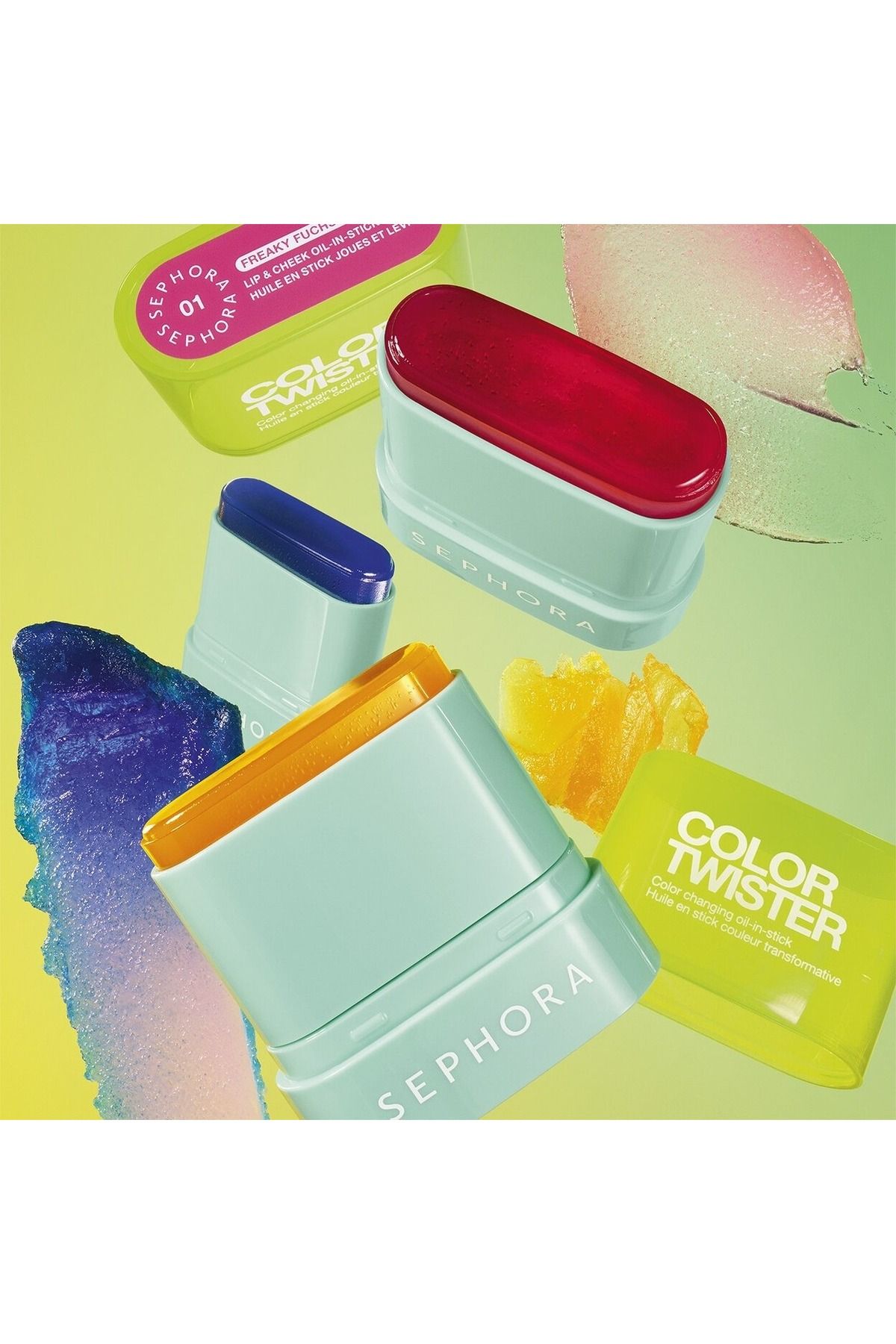 SEPHORA-COLLECTION Color Twister Oil-in-Stick for Lip & Cheek 03 Bizarre Berry 8.5ml 7