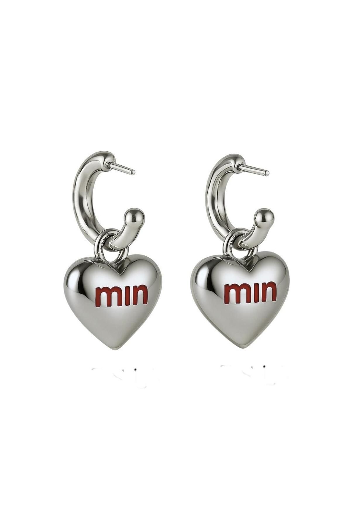 neslyaccessories Heart Küpe