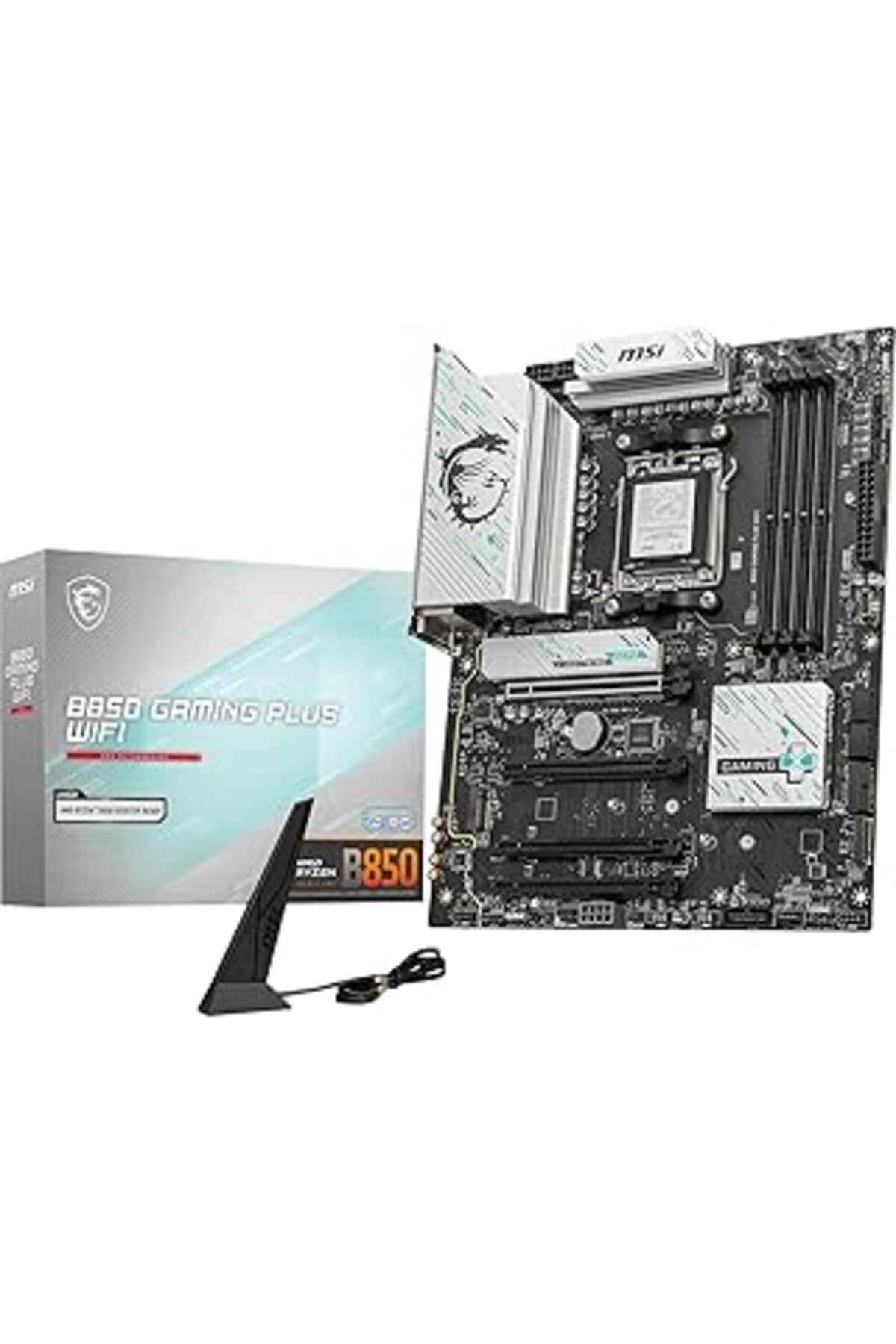 Karachil Msi B850 Gaming Plus Wifi Anakart, Atx - Amd Ryzen 9000/8000 / 7000 İşlemcileri, Am5 - Ddr5 Bellek