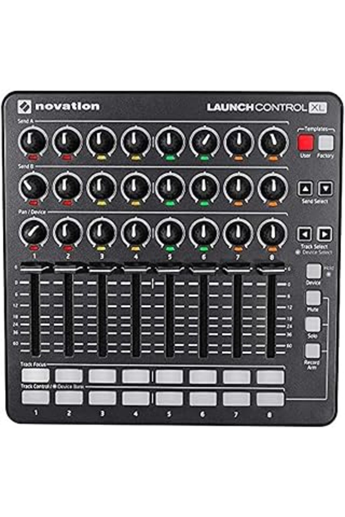 Mu Art-Novation Launch Control XL Mkii: USB m Equipped with Customizable Controls for Ableton Live 1