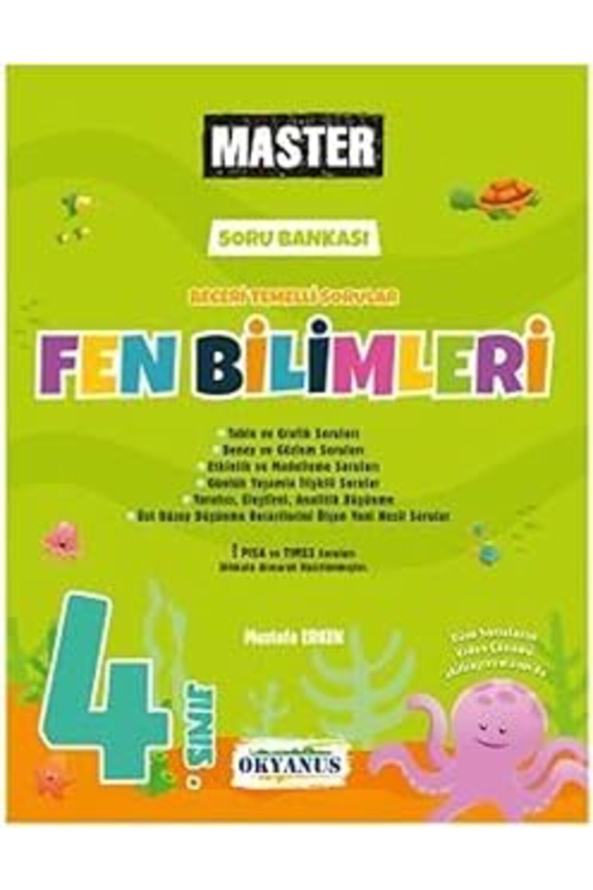 Pazarcan Okyanus 4. Sınıf Master Fen Bilimleri Soru Bankası