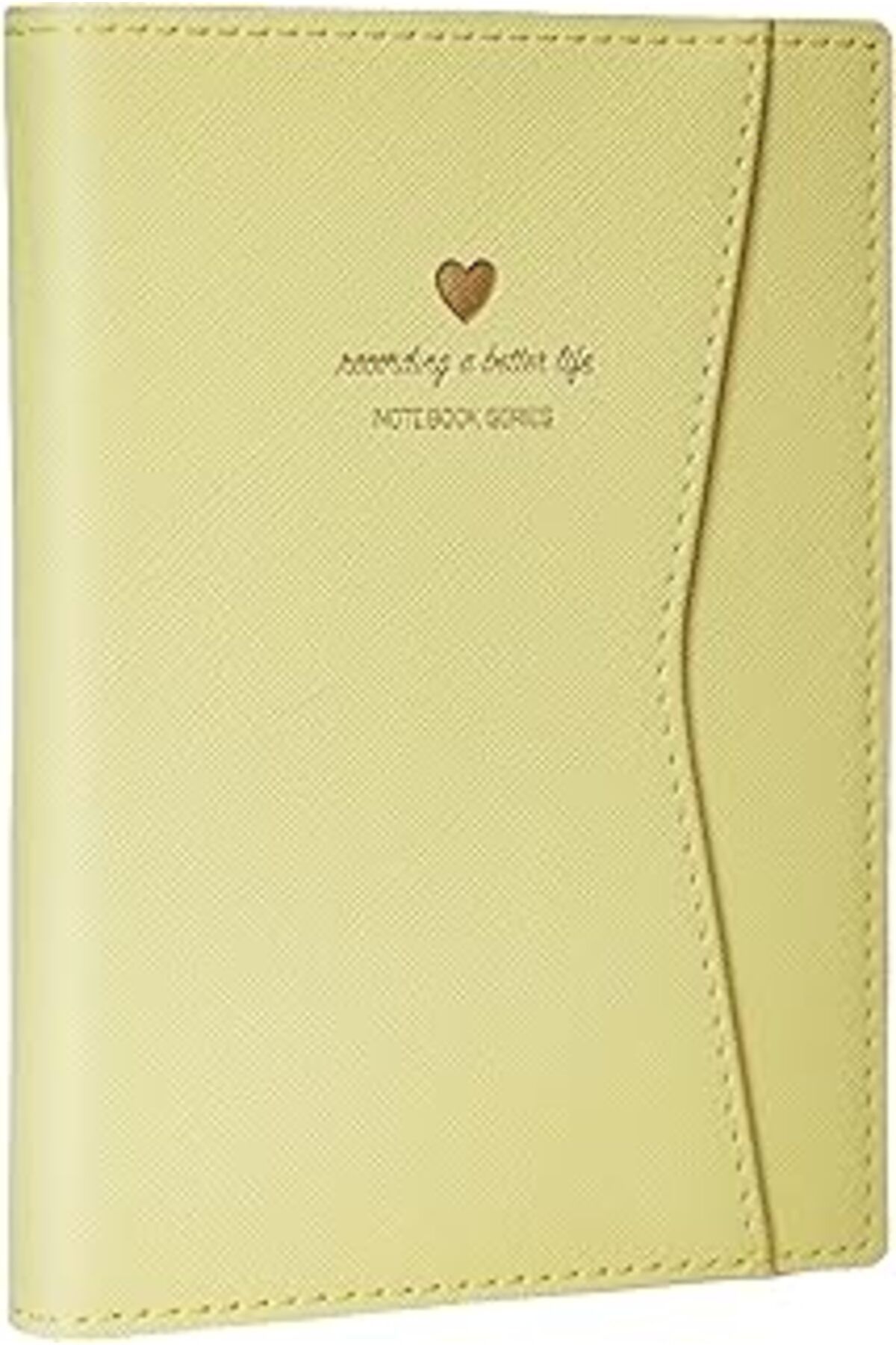Karachil Geçmeli Ve Cepli Defter A6 Ivory 128 Yaprak
