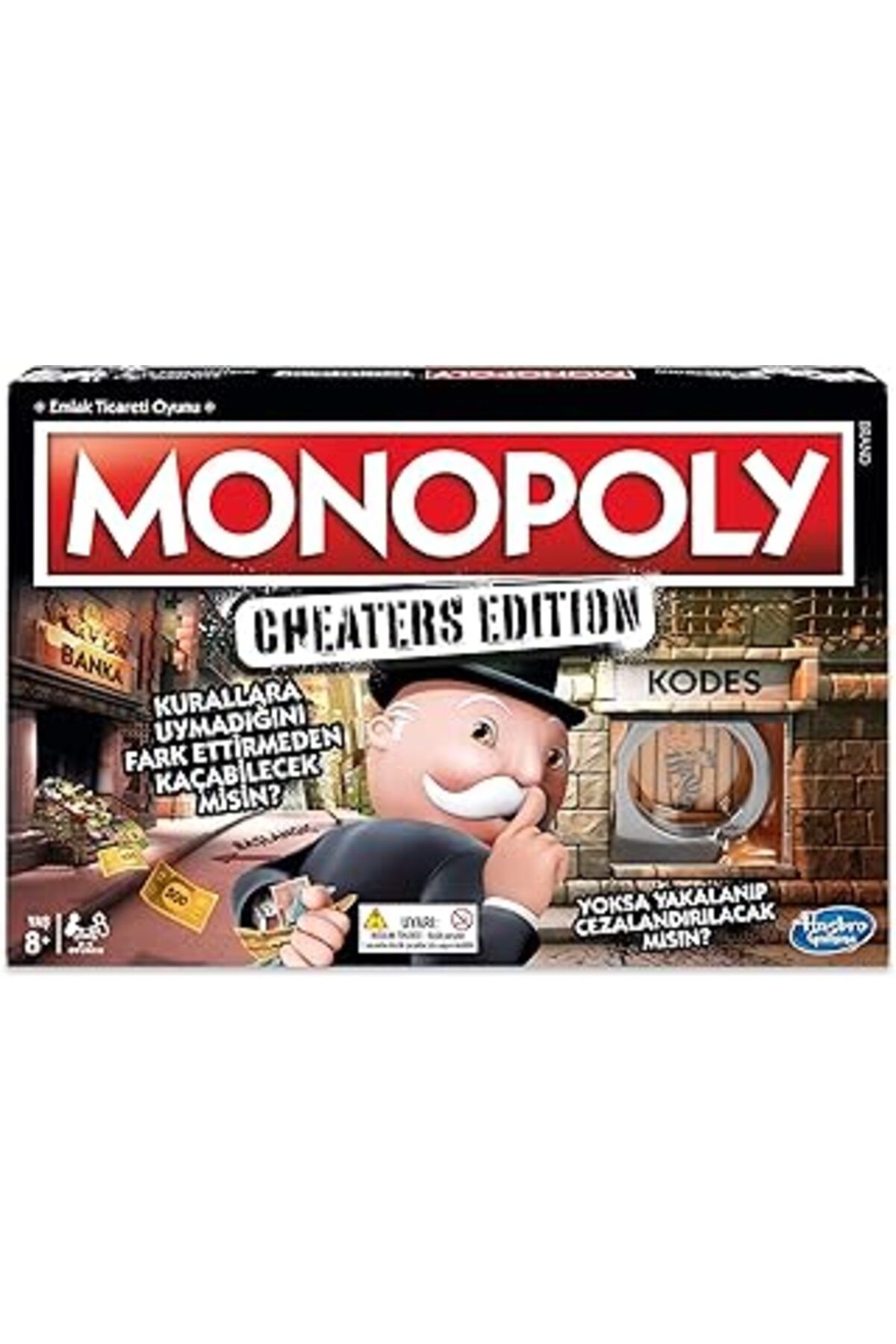 Mu Art Monopoly Cheaters Edition Kutu Oyunu, 8 Yaş Ve Üstü, 2-6 Oyuncu