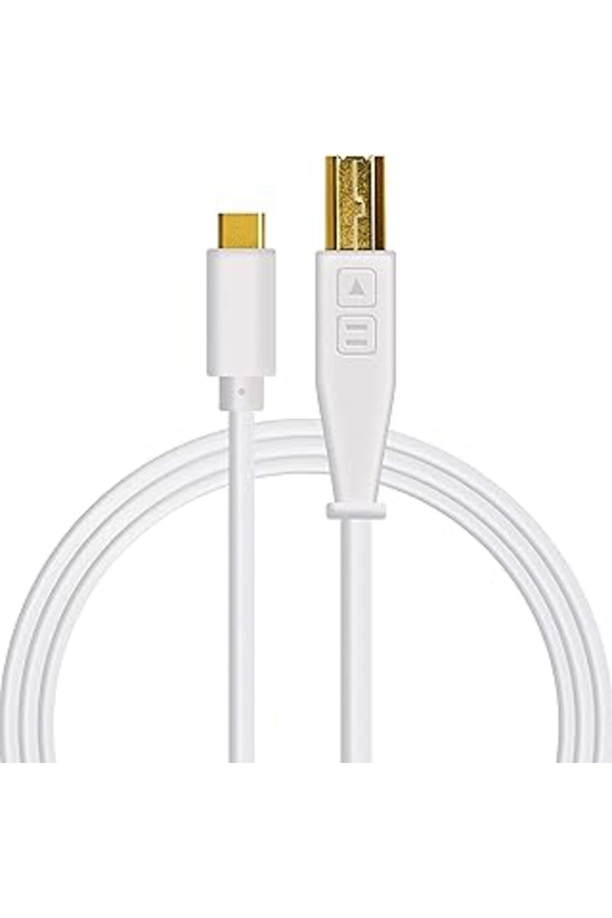 Pazarcan Dj Techtools Chroma Cables Usb-C To B - 1.5Mt | White