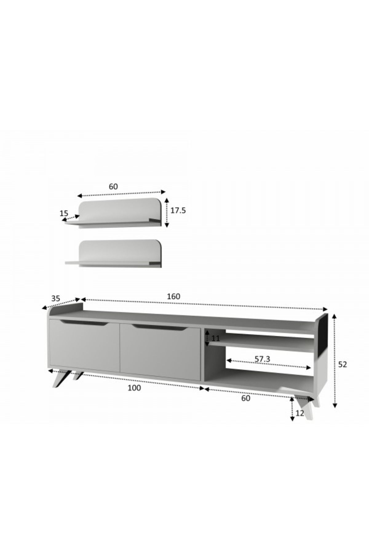SAHABA-Doruk TV Table Model (D2306TV160M043) 3