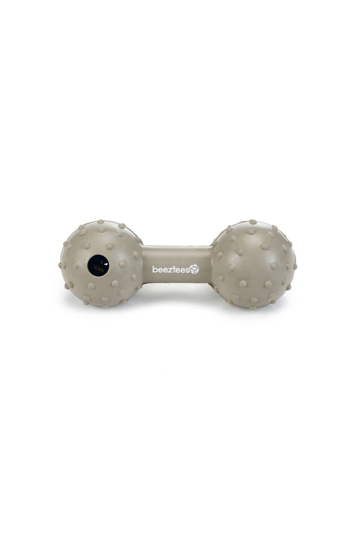 Beeztees Köpek Oyuncağı, Ödül ve Oyun, Dambıl, Kauçuk, Bej, 11,5cm BSTMY