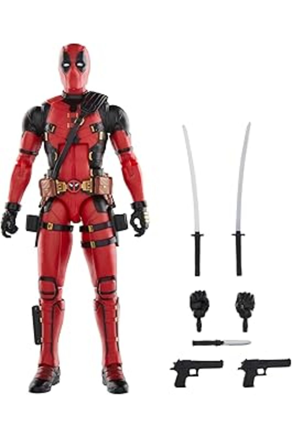 Qedii Marvel Legends Serisi Deadpool, Deadpool & Wolverine Koleksiyon 14 Yaş Ve Üzeri Yetişkinler Için 6