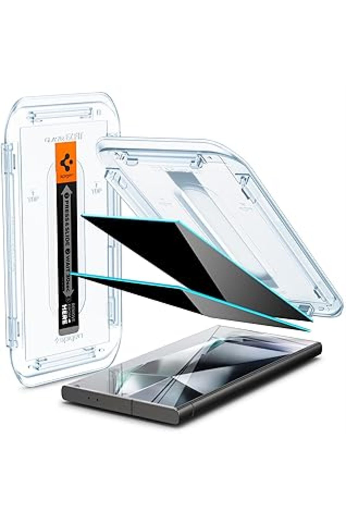 Pazarcan Galaxy S24 Ultra Privacy Hayalet Cam Ekran Koruyucu Glas.Tr Ez Fit (2 Adet) - Agl07625