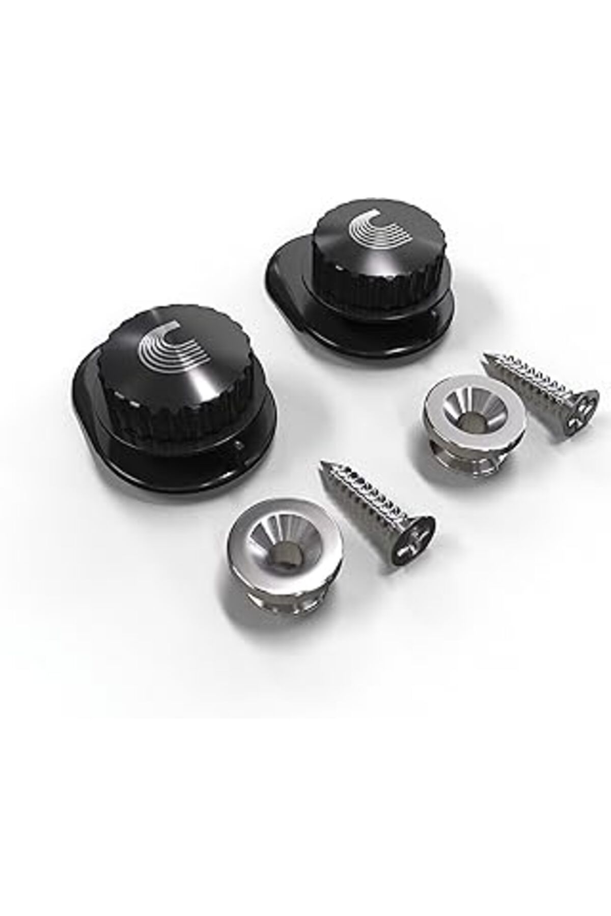 Karachil Universelle Strap Lock Gurtsicherung, Schwarz, Von D'Addario