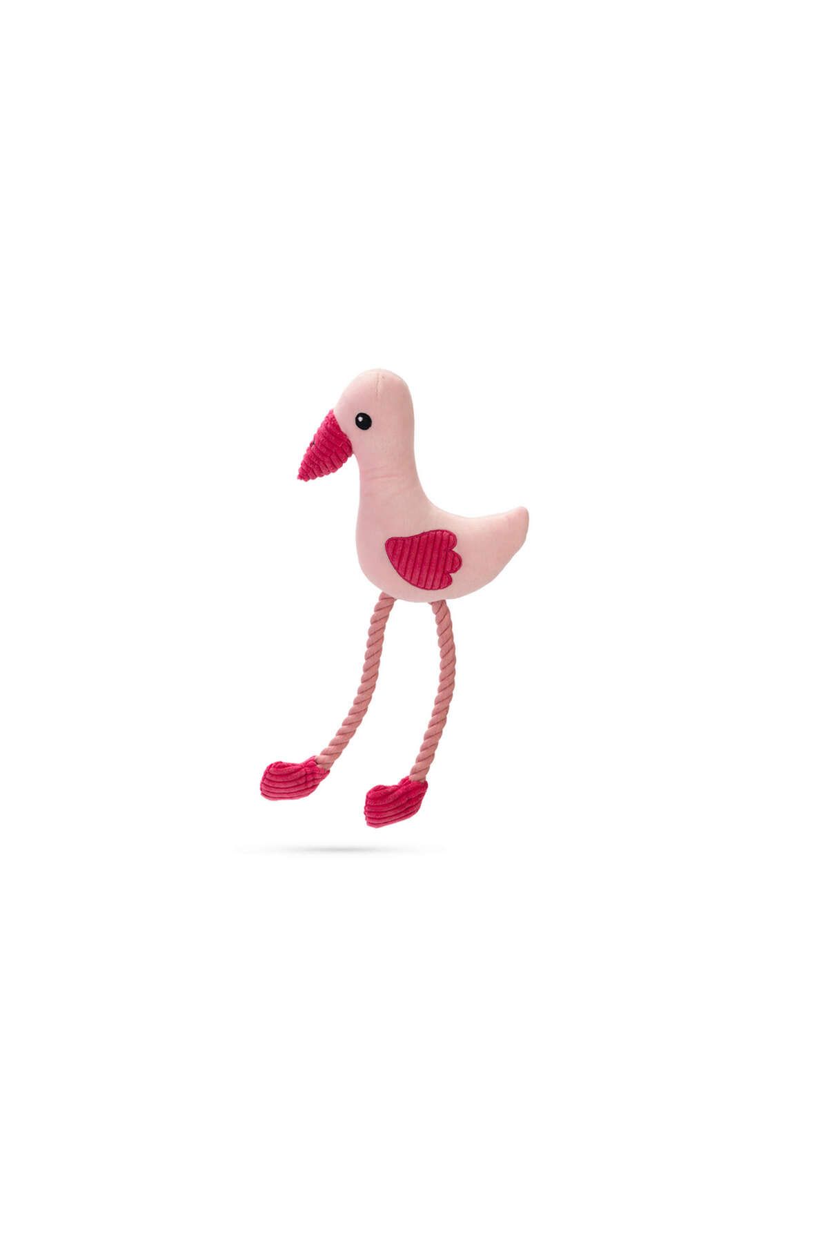 Beeztees Köpek Oyuncağı, Sesli, Flamingo, Peluş, Pembe, 39,5x19,5x6cm BSTMY