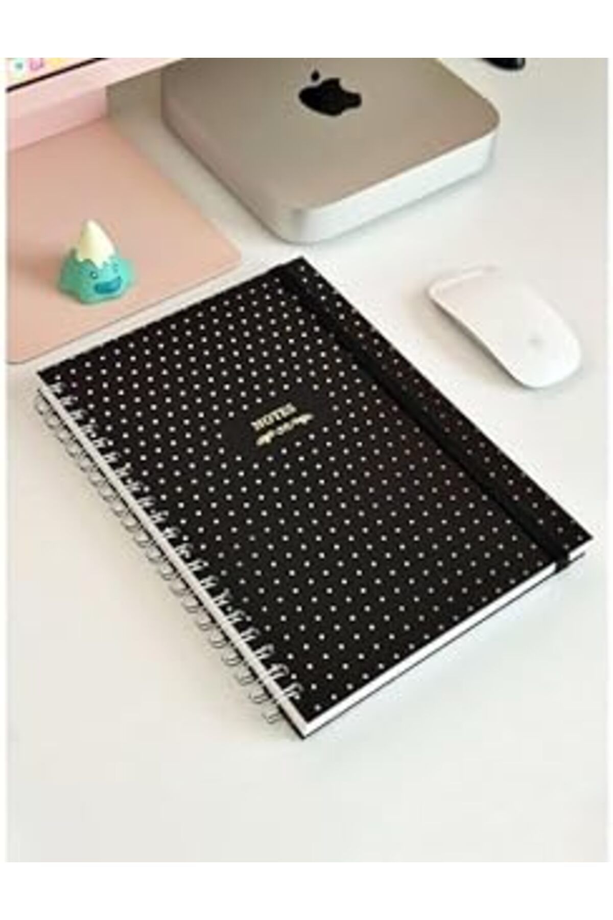 Karachil Victoria'S Journals Sert Kapak Spiralli Defter,Lastikli 20X28 Cm 90 Gr. 120 Yap. +40 Çiz.+40 Nokt