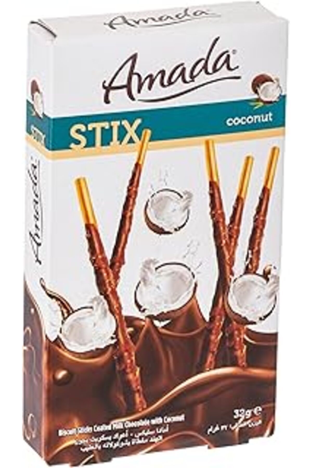 Mu Art Biscolata Stix Hindistan Cevizli 36 gr