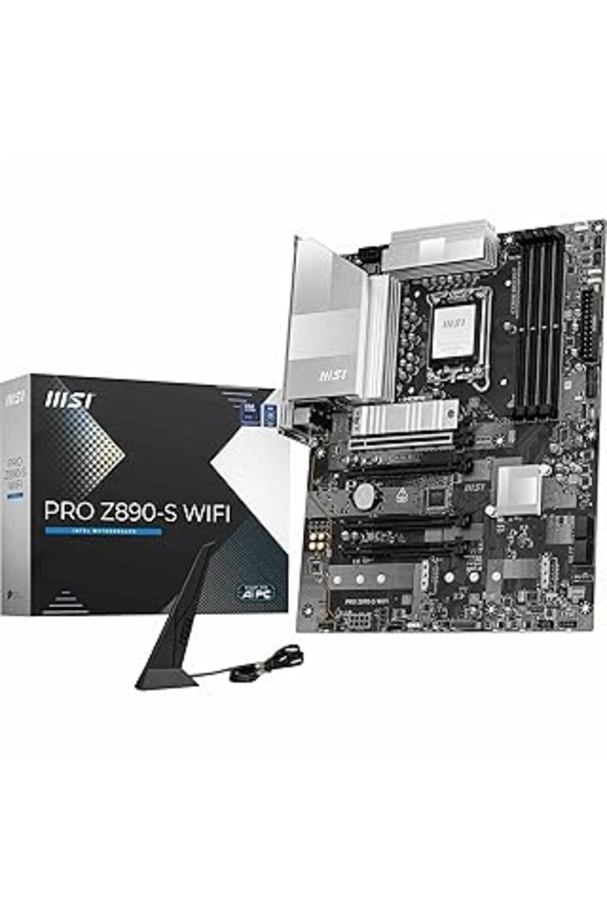 Pazarcan Msi, Pro Z890-S Wifi Soket 1851 Ddr5 8600Mhz(Oc) Usb 20Gbps3Xm.2 2Xtb4 Hdmi Display 2.5G Lan Wifi7