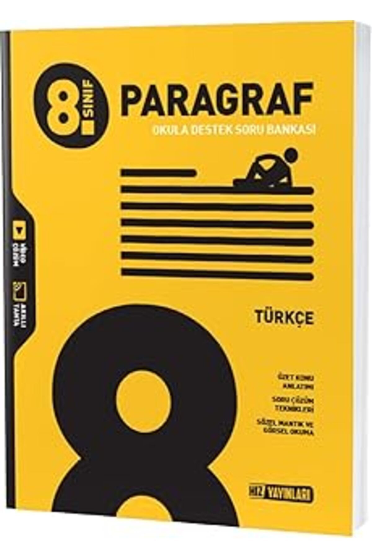 Mu Art 8. Sınıf Türkçe Paragraf Soru Bankası Hız Yayınları