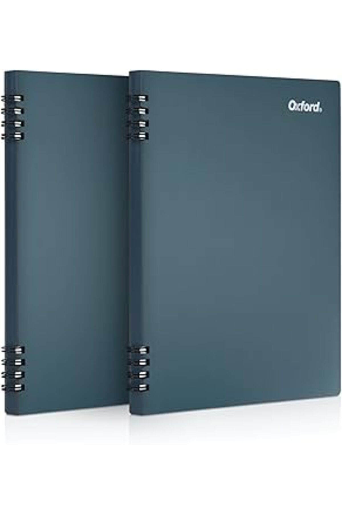 Pazarcan Oxford Taş Kağıt Defter, 5-1/2" X 8-1/2", Mavi Kapak, 60 Yaprak, 2'Li Paket (161646)