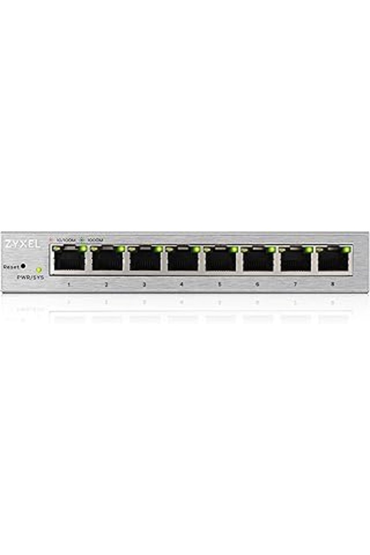 Mu Art Zyxel 8 Port 10/100/1000 Gigabit Web Managed Switch | Tak Ve Çalıştır | Vlan, Qos, Igmp Ve Lag Dest
