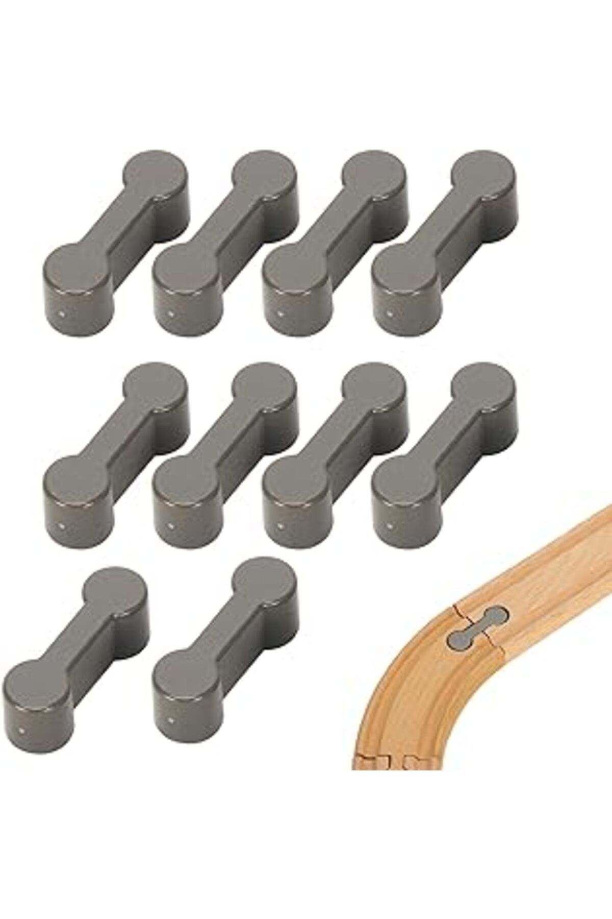 Mu Art 10 Adet Ray Bağlantısı, Ray Bağlantı Parçası, Sağlam, Ray Bağlantısı, Tekrar Kullanılabilir, Demiry