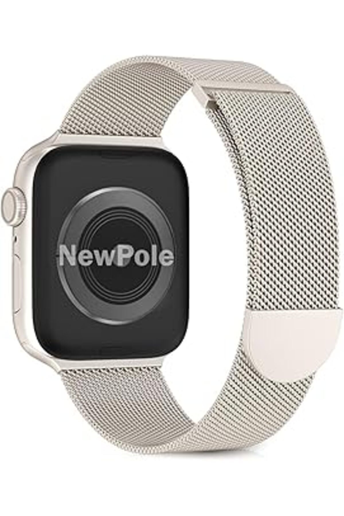 Qedii Newpole Watch 45Mm 44Mm 42Mm 49Mm Uyumlu Kordon Pole Çelik Hasır Kordon Kopma Karşıtı Spor Rahatsız