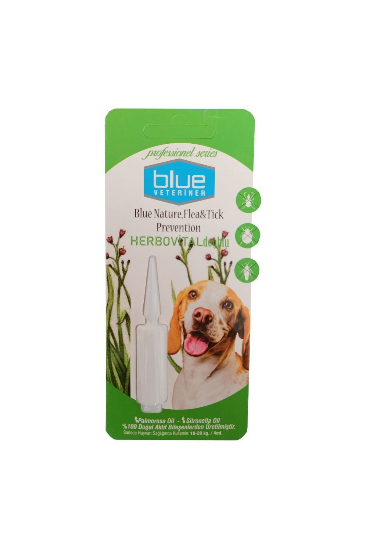 Modafiks Herbiovital Bitkisel Köpek Damlası 4 ml ( 10-20 kg )