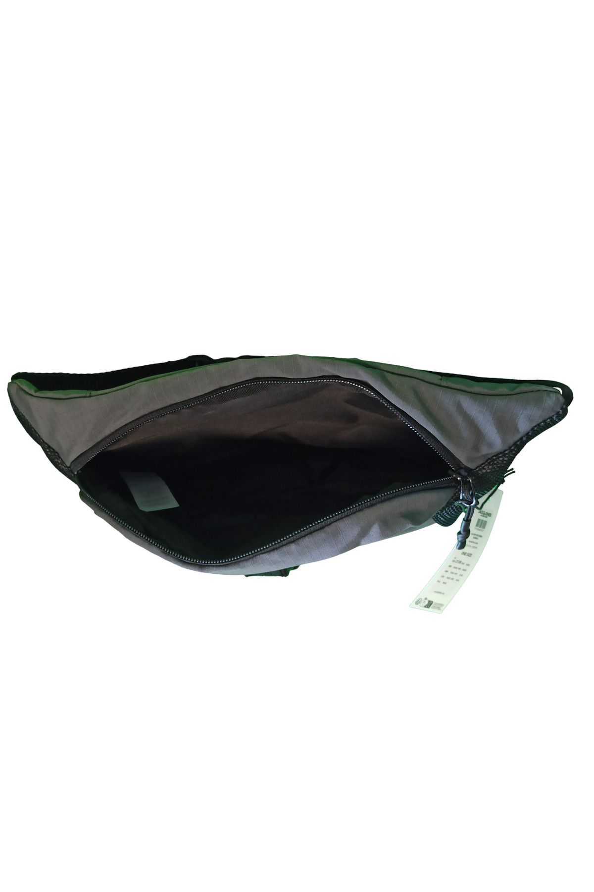 کیف کمری خاکستری مردانه Jack Jones Ashford Mesh Freebag Asphalt Gray 's WA Lover 12233476 Jack & Jones