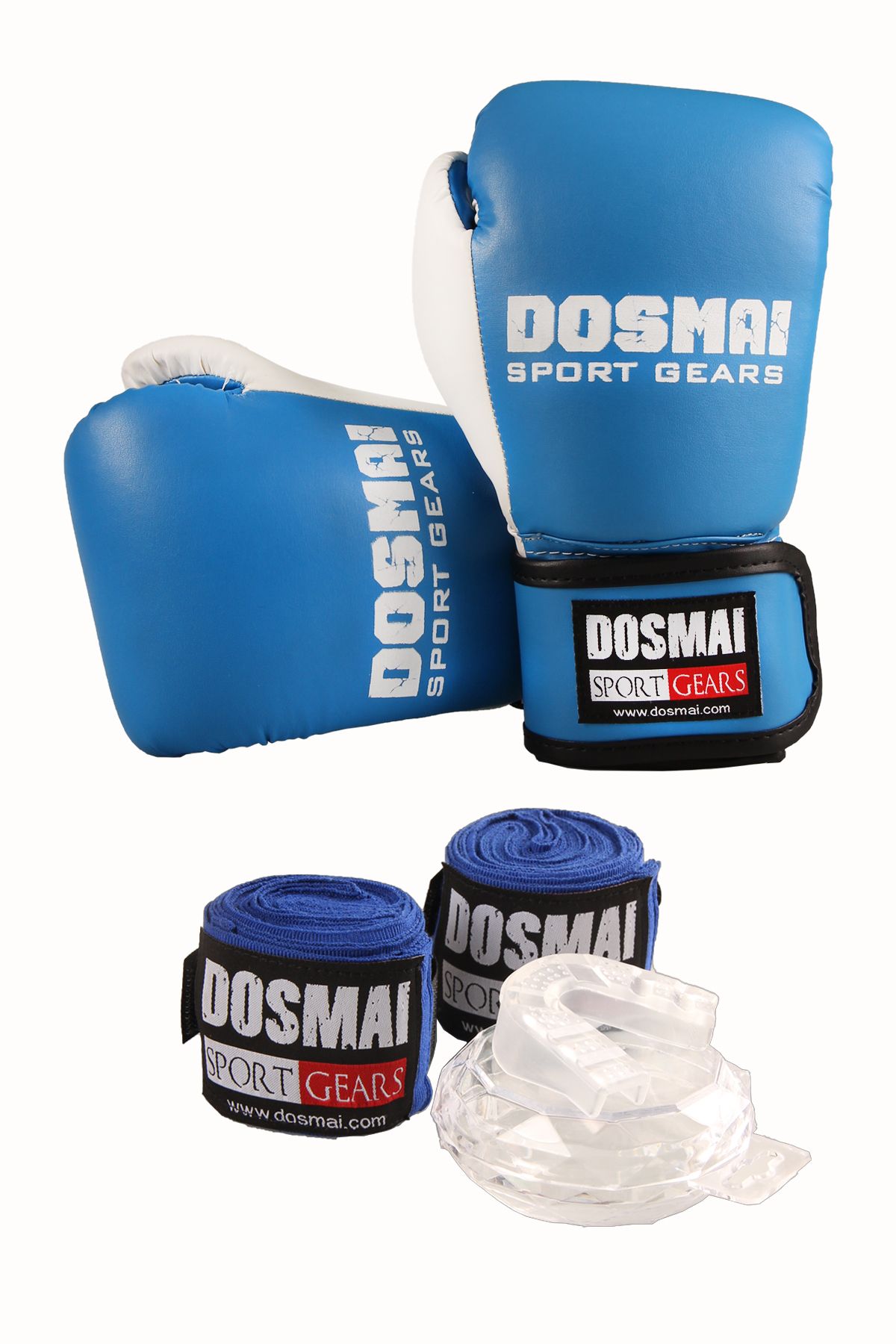 DO-SMAI Ravena Profesyonel Boks Eldiveni Boks Dişlik Boks Bandaj Seti