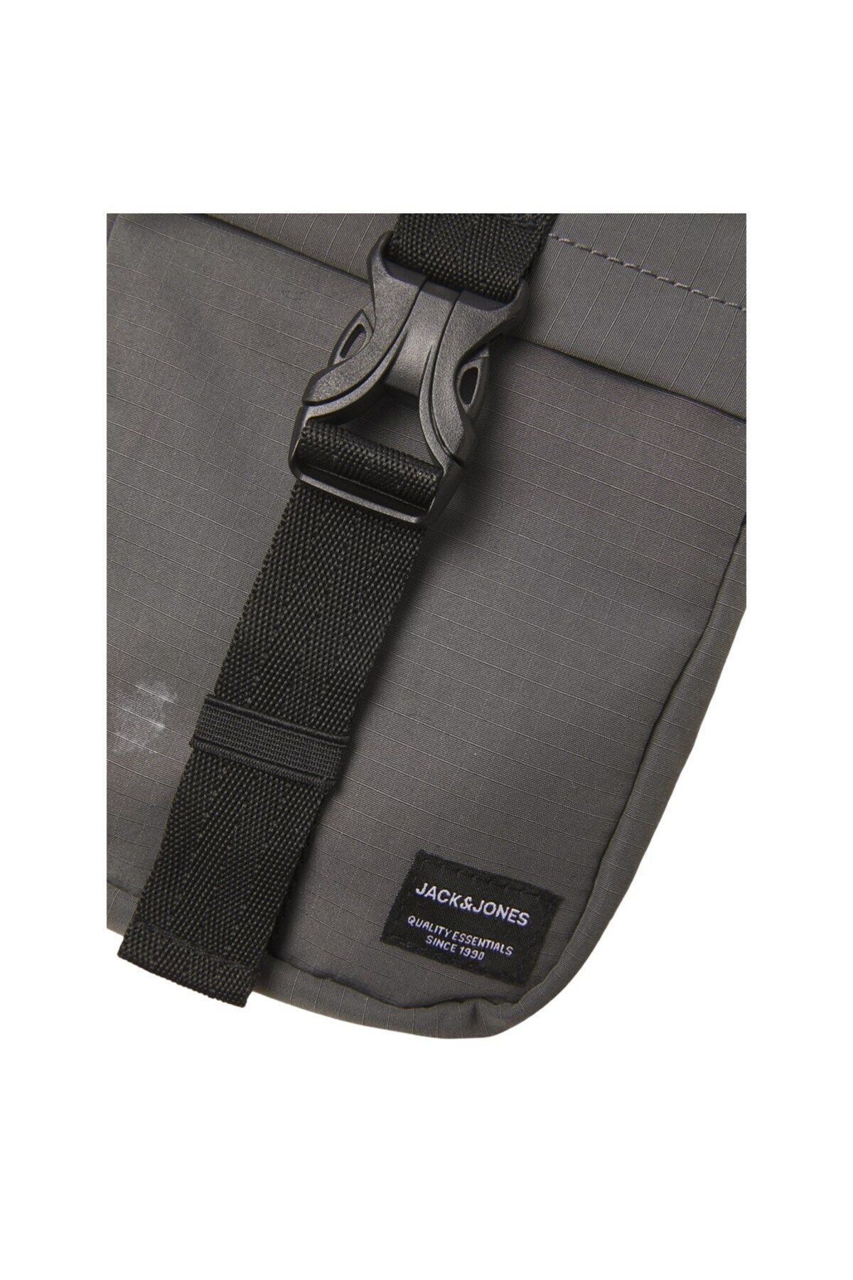 کیف شانه ای خاکستری مردانه Jack Jones کیسه صلیب کوچک آسفالت جکشفورد جدید 12233477 Jack & Jones