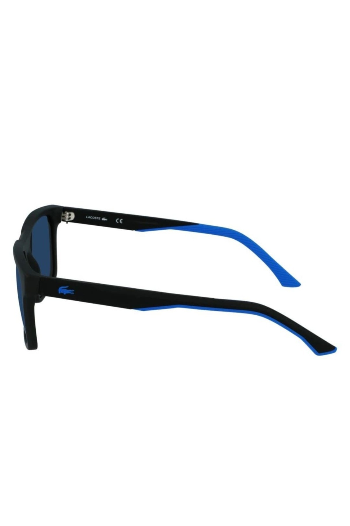 Lacoste-Matt Blue Square Sunglasses for Men L957S 002 Size 56 3