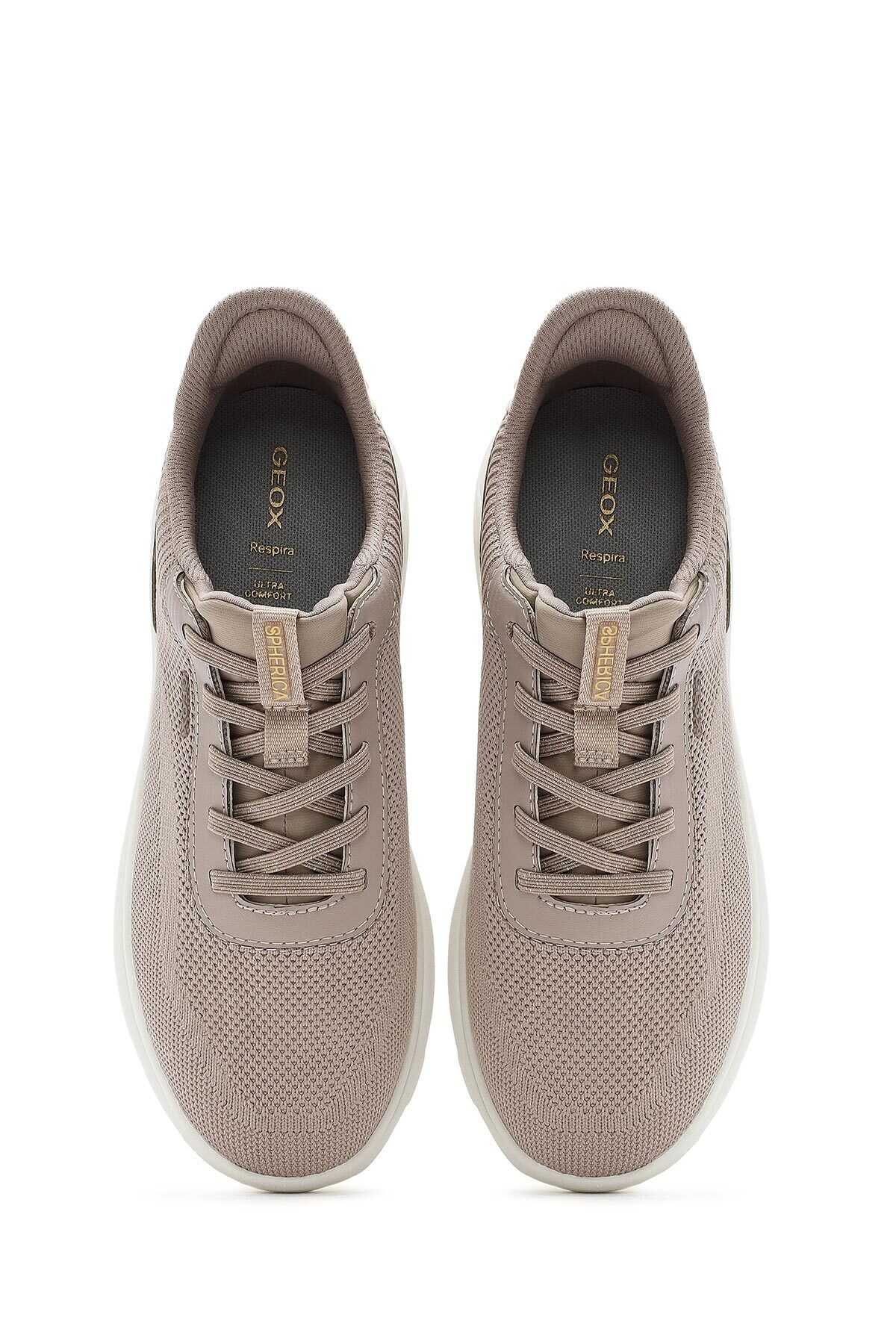 اسنیکر زنانه BEIGE SPHERICA PLUS LACCKED FARKIC DEAKER D557MA06KBNCH62L Geox