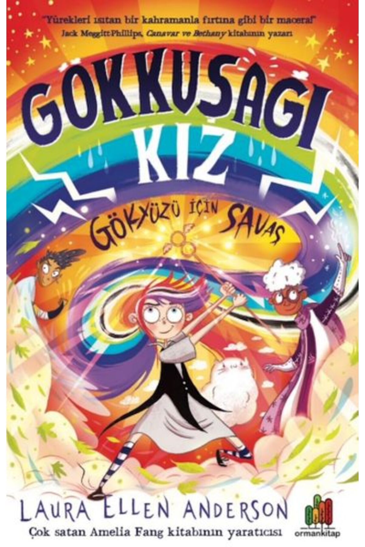 Orman Kitap Gökkuşağı Kız Gökyüzü İçin Savaş
