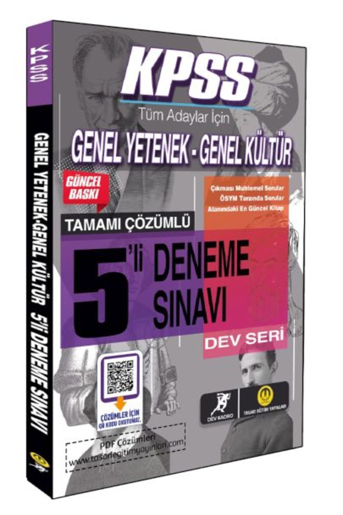 Destek Yayınları Kpss Genel Yetenek Genel Kültür 5 Çözümlü Deneme