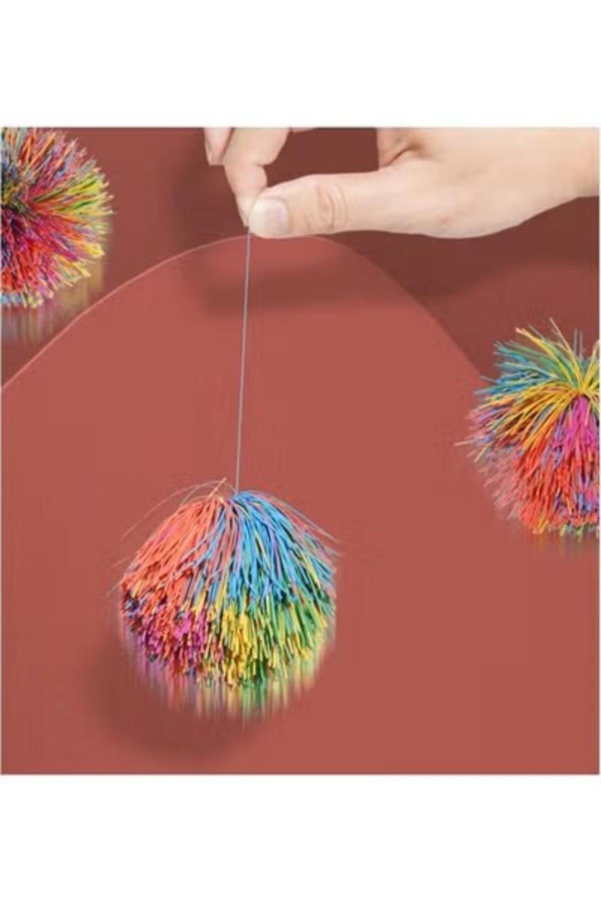 Generic-DUNISO Toss and Catch Balls Game Activities Toys Bouncy Paddle Playset 6