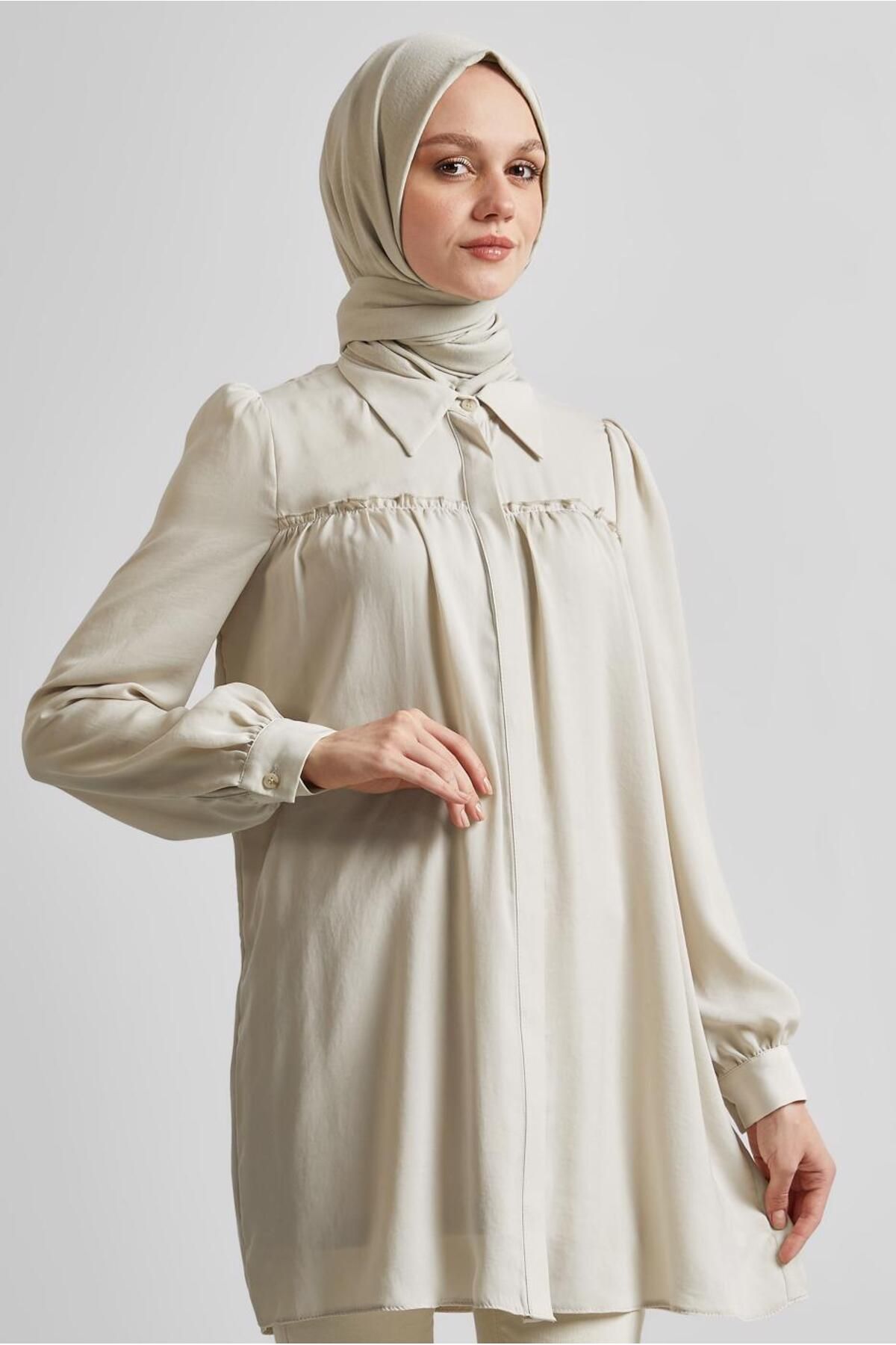 تونیک یقه پیراهن 45415 Alvina