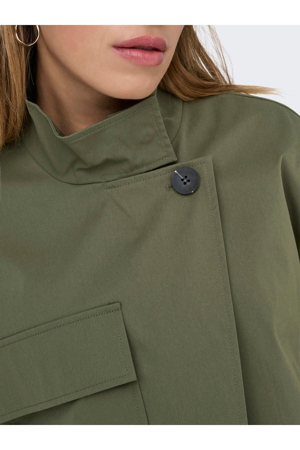 ONLY-Jacke Baseball Verstellbare rmelbündchen mit Schnalle Jacke 7