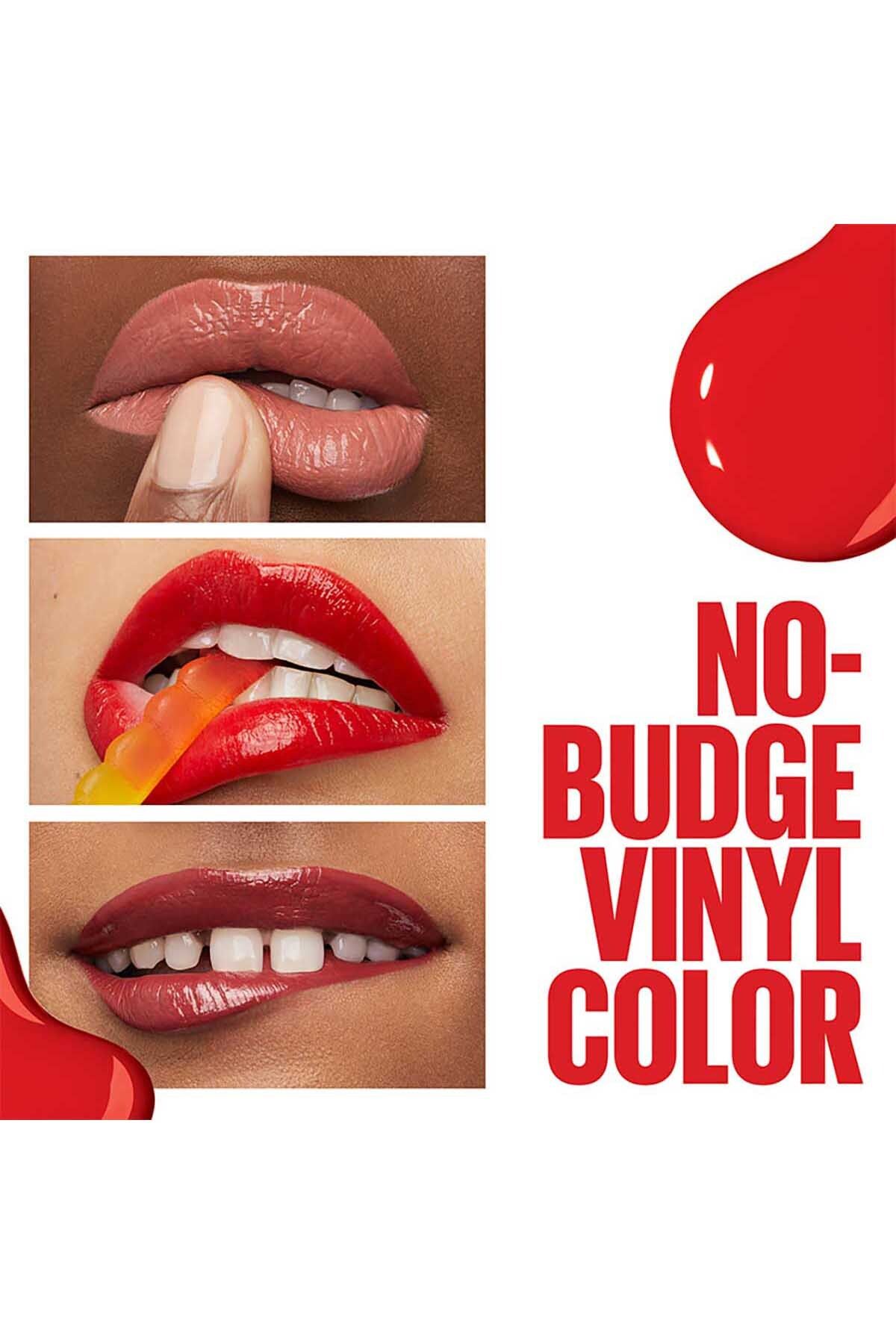 Maybelline New York-Super Stay Vinyl Ink Long Lasting Peach Tone Liquid Glossy Lipstick 15 Peachy 8
