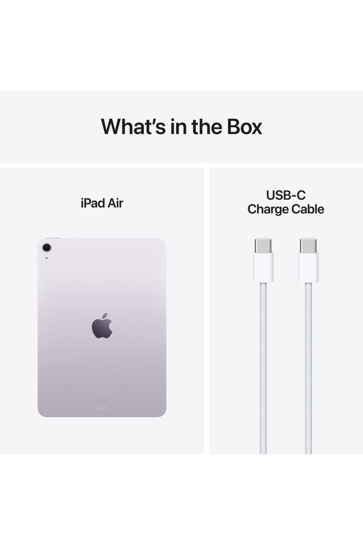 Apple-iPad Air 11" M3, 8 GB RAM, 128 GB, Liquid Retina, Wi-Fi, Cameră de 12 MP, violet 8
