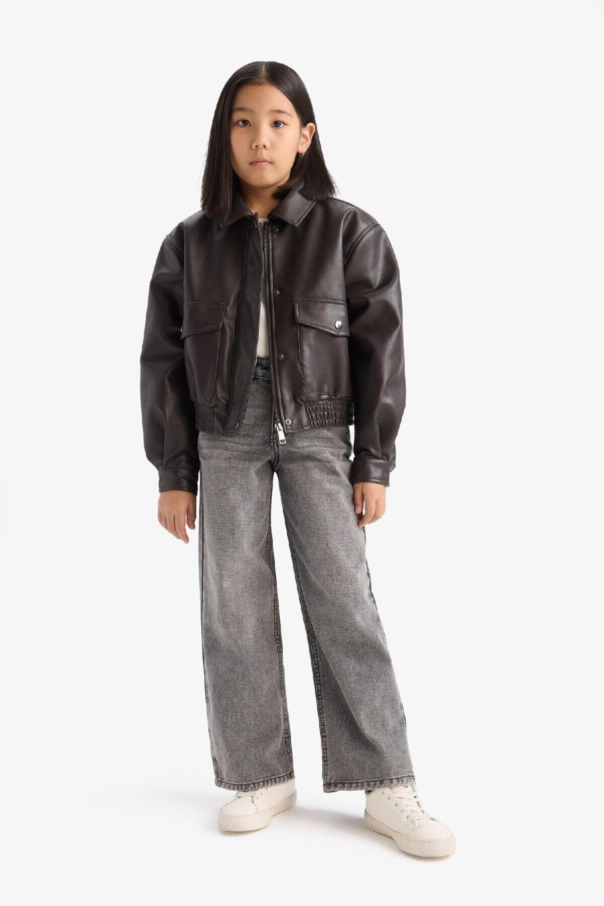 DeFacto-D6925A8 Girl's Piu Jacket 2