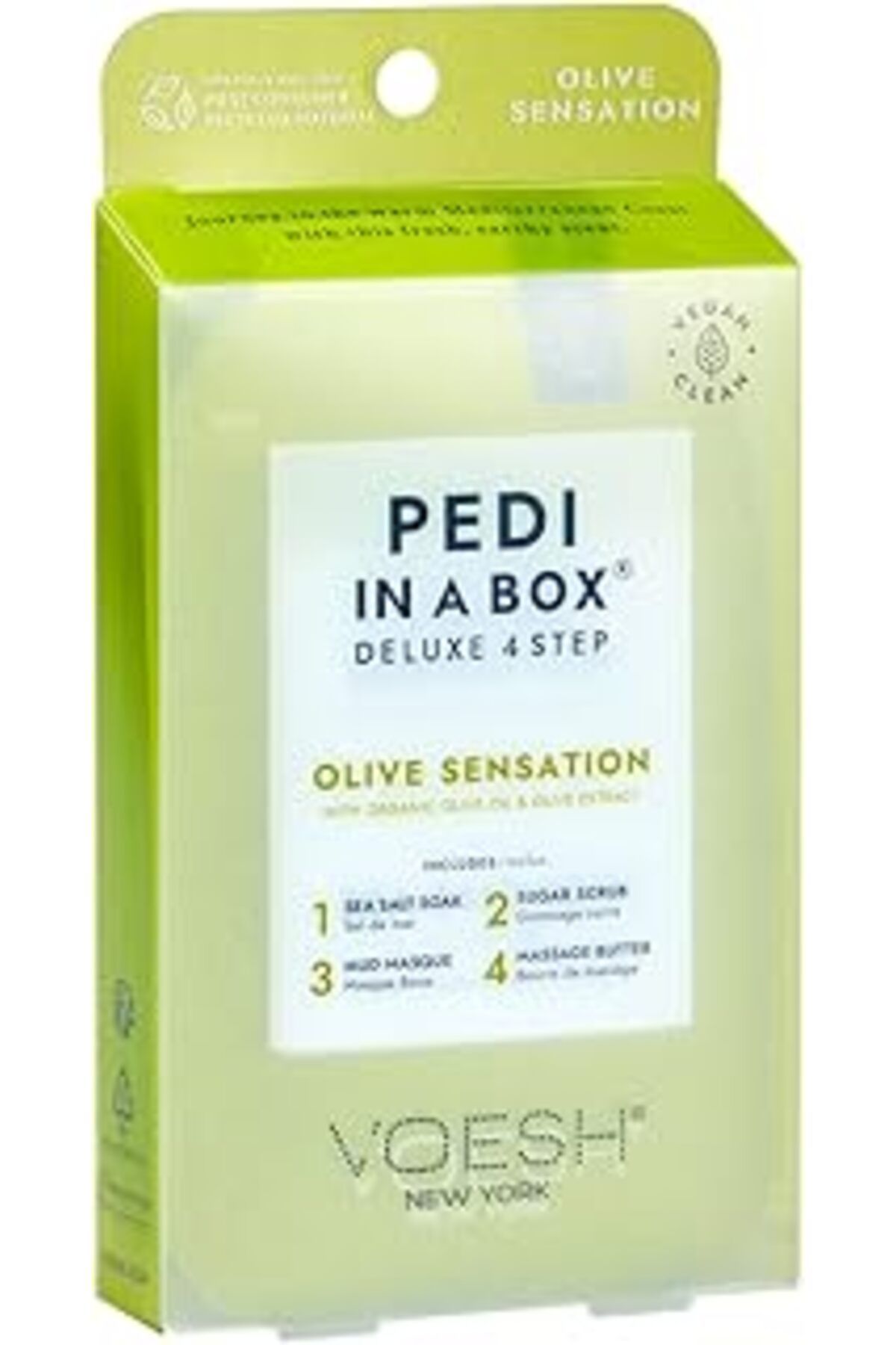 Pazarcan Voesh Pedi In A Box Deluxe 4 Adımlı Pedikür Seti Zeytin